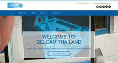 Desktop Screenshot of delcamthai.com