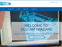 Tablet Screenshot of delcamthai.com
